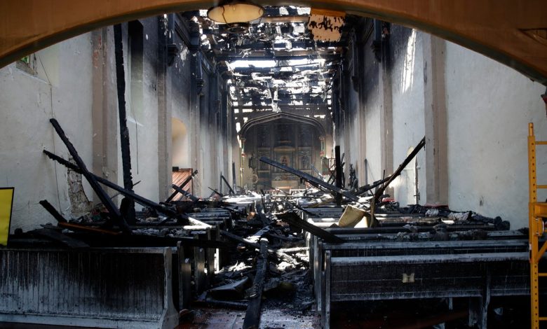 California Church Fire