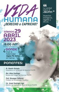 Seminar: Vida Humana - ¿Derecho o Capricho?