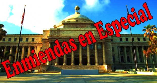 Enmiendas en Especial