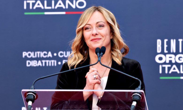 Giorgia Meloni Hosts 'Atreju 2023