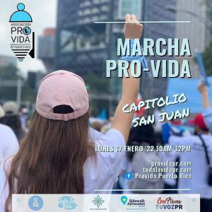 Anuncio: Marcha por la Vida 2022