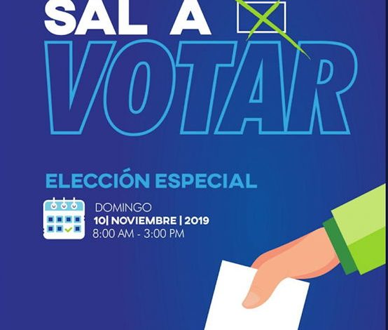 ¡A Votar en las Primarias! 2019