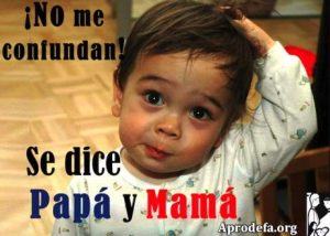 Se dice Papá y Mamá