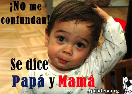 Se dice Papá y Mamá
