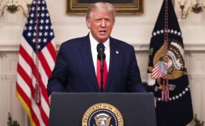 Trump at National Catholic prayer breakfast 2020