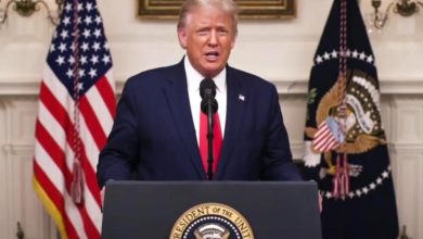 Trump at National Catholic prayer breakfast 2020