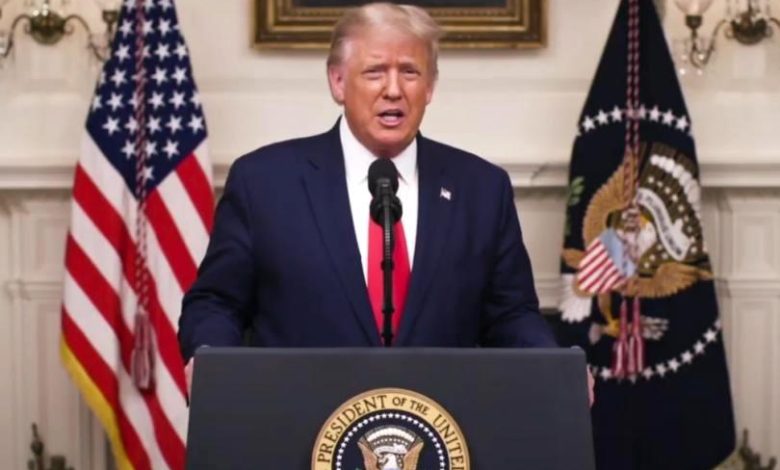 Trump at National Catholic prayer breakfast 2020
