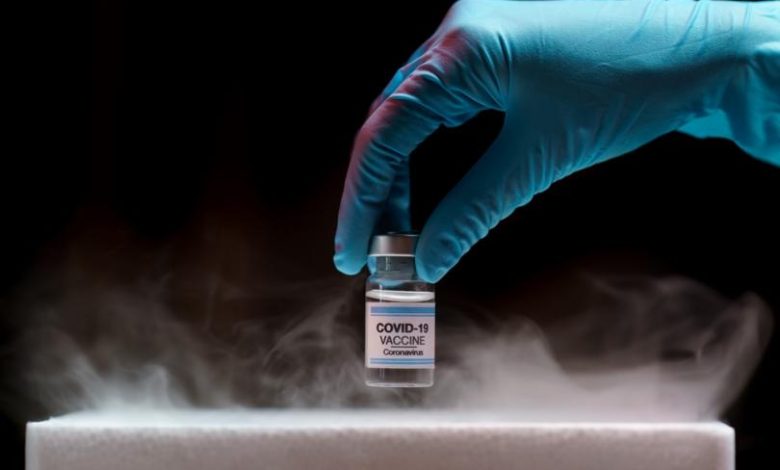 Vial of COVID Vax